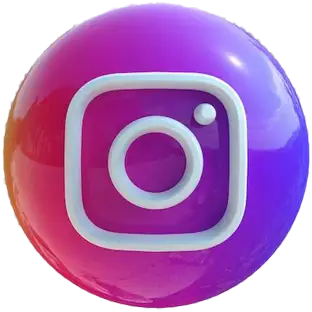 Instagram 3D logo